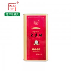 龙江特产 寒冬河豆油 2.5L 金黄透亮 包邮