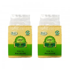 龙江特产 古龙贡米 小米1kg/袋*2 包邮