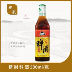 宾县特产 睿航 料酒 500ML×15瓶 复合调味汁 黑龙江省内包邮