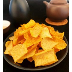 红谷林 山药薄片香辣味 90g*4袋 单独包装 开袋即食 包邮