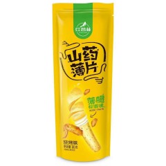 红谷林 山药薄片番茄味 90g*4袋 单独包装 开袋即食 包邮