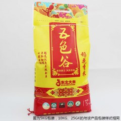 海伦特产 五色谷稻花香（编织袋）25kg  寒地黑土，天然富硒米 包邮