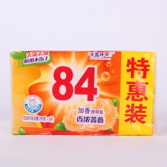 冰雪神话 84皂 206g*2块*24个 保持衣物鲜亮，强效去污去渍 包邮[批发]
