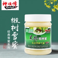 【特惠商品】虎林市特产 神顶峰椴树蜜 500g/瓶 东北黑锋，源于自然 包邮