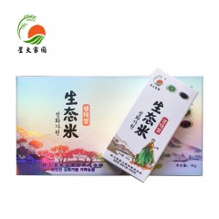 桦川特产 星火家园生态鱼稻米 4kg 颗粒饱满，口感细腻 包邮