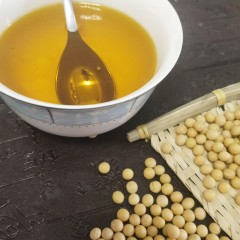 龙江特产 沃野丰年 笨榨大豆油 5升   营养健康  包邮