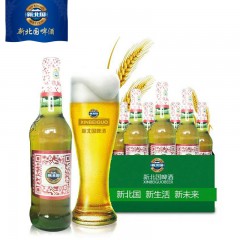 龙江特产 新北国啤酒 新北国特制啤酒 480ml×6瓶 泡沫细腻、持久挂杯 仅限绥滨自取