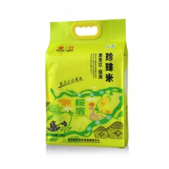 龙江特产 沃野丰年 江水珍珠圆粒大米 5kg 黑龙江农家自产，晶莹剔透    包邮