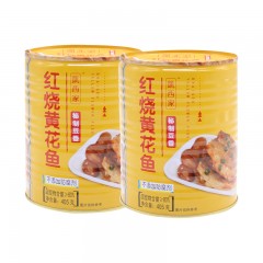 凯西家红烧黄花鱼 405g*12罐 即食海鲜鱼罐头下饭菜下酒菜休闲零食