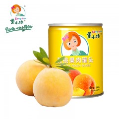 董小妹黄桃果肉罐头 240g*20瓶 开盖即食更清爽