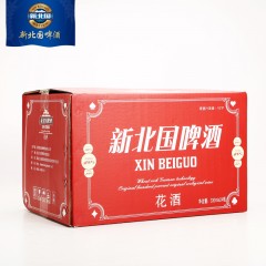 龙江特产 新北国啤酒 花酒啤酒 330ml×24瓶 口感独特、清新爽口 仅限绥滨自取