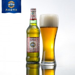 龙江特产 新北国啤酒 新北国特制啤酒 480ml×12瓶 口味纯正、醇厚 仅限绥滨自取