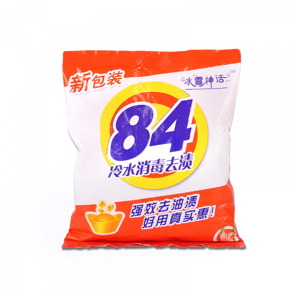 冰雪神话 洗衣粉 260g*10袋 保持衣物鲜亮，强效去污去渍 包邮