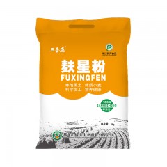 龙江特产 三合盛麸星粉面粉 5kg/袋 细磨加工，粉质细腻 包邮