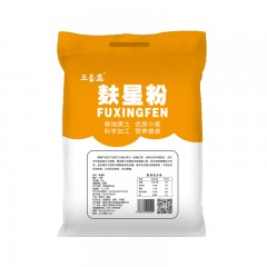 龙江特产 三合盛麸星粉面粉 5kg/袋 细磨加工，粉质细腻 包邮