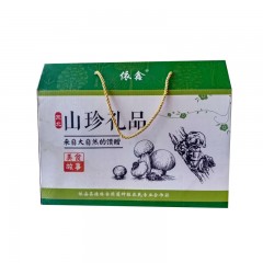 【特惠商品】依安县特产 依鑫礼品盒 菌伞肥厚，盖面平滑，质干不碎，富有弹性 包邮