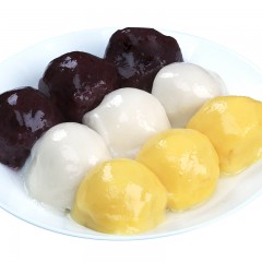依安县特产 豊收张鼎鼎粘豆包（大黄米）450g*8袋/箱 寒地黑土种植芸豆，手工制作 包邮