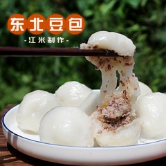 依安县特产 豊收张鼎鼎粘豆包（江米）450g*8袋/箱 寒地黑土种植芸豆，手工制作 包邮