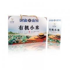 龙江特产 旺府隆有机小米 3kg 色泽金黄 口感软糯 米香浓郁 包邮