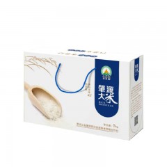 【特惠商品】肇源县特产 白金堡碱地香大米精装 5kg 籽粒饱满，如珠似玉、晶莹剔透 包邮