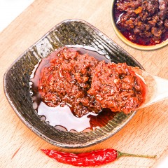 【特惠商品】佳木斯特产 新嘉园香辣牛肉酱 280g*2瓶 酱香浓郁，佐食味美 包邮
