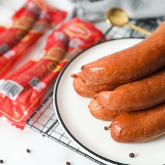 【特惠商品】哈尔滨特产 老字号“哈肉联”儿童肠 80g*10根 哈尔滨红肠东北特产儿童香肠零食 包邮