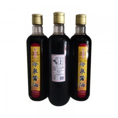 【特惠商品】黑河特产 冷泉酱油 500克 酱香浓郁、鲜味十足 包邮
