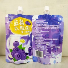 【特惠商品】伊春特产 志有蓝莓乳酸菌果汁饮料 100ml*8袋/箱 口味酸甜可口，营养有益 包邮
