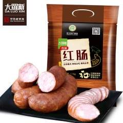 【特惠商品】五常特产 大羅新红肠 110g×10支 哈尔滨红肠 果木熏制俄罗斯香肠火腿肠 包邮