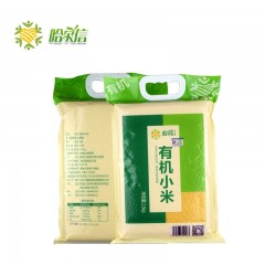 【特惠商品】哈尔滨特产 哈尔信 有机小米 2.5kg/袋 五谷杂粮真空包装小米 包邮