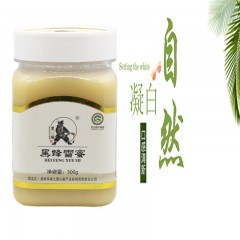 【特惠商品】虎林市特产 佳在东北黑蜂雪蜜 500g 纯正天然东北黑蜂结晶天然蜂蜜 包邮