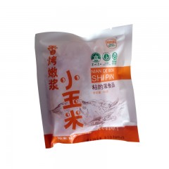龙江特产 粘的笨香烤嫩浆小玉米 140克*20袋/箱 粗粮细作，口感黏糯 包邮