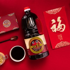 【特惠商品】嫩江市特产 佳嫩黄豆酱油 1.8l*2桶 酱香浓郁，鲜咸适口 包邮