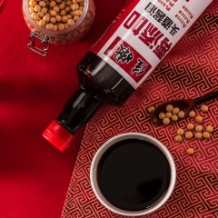 【特惠商品】嫩江市特产 佳嫩零添加头道酱油 480ml*4瓶 色泽红褐鲜亮，酱香浓郁 包邮