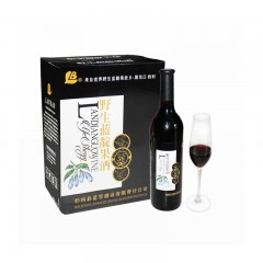龙江特产 蓝宝蓝靛果酒 750ml 精心酿造 包邮