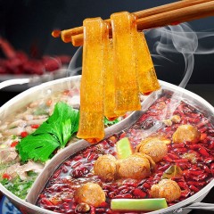 【特惠商品】齐齐哈尔特产 港进粉皮 200g*25袋 晶莹剔透，柔软圆润 包邮