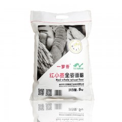 【特惠商品】讷河市特产 1115牌红全麦面粉 5kg 麦香浓郁、口感纯正 包邮