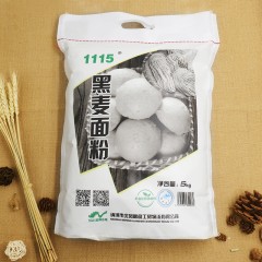 【特惠商品】讷河市特产 1115牌黑麦面粉 5kg 麦香浓郁、口感纯正 包邮