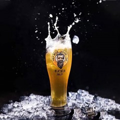 【特惠商品】齐齐哈尔特产 老皮精酿白啤 500ml*12瓶 发酵工艺，小麦原浆 包邮