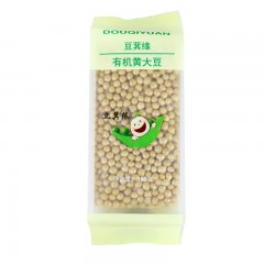 龙江特产 豆萁缘有机黄大豆 350g*2袋 颗粒饱满，大小均匀 包邮