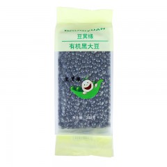 龙江特产 豆萁缘有机黑大豆 350g*2袋 豆味浓郁，粒粒分明 包邮