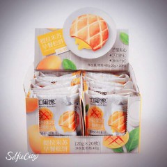 龙江特产 如果馋提拉米苏早餐松饼 20克*20枚 休闲食品即食早餐 包邮