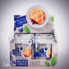 龙江特产 如果馋提拉米苏早餐松饼 20克*20枚 休闲食品即食早餐 包邮