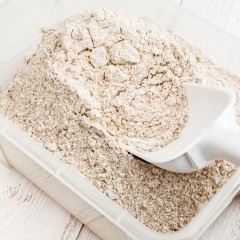 【特惠商品】双鸭山特产 馋人帮黑小麦全麦面粉 2.5斤 营养丰富,含钙铁锌硒 包邮