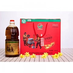 【特惠商品】克东县特产 兢旭笨榨豆油 1.8L*3瓶/箱 传统低温压榨工艺，清澈透明 包邮