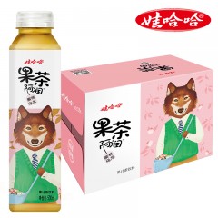 娃哈哈果茶阿润蜜桃乌龙茶 500ml*15瓶/件 茶爽果香，清爽解腻0脂肪 仅限绥滨售卖，送货上门