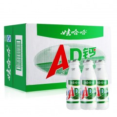 娃哈哈新AD钙奶 220ml*6连/件 儿童休闲饮品风味饮品怀旧 仅限绥滨售卖，送货上门