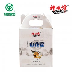 【特惠商品】虎林市特产 神顶峰山花蜜 240g/盒 东北黑锋，源于自然 包邮