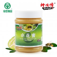 【特惠商品】虎林市特产 神顶峰山花蜜 500g/瓶 东北黑锋，源于自然 包邮