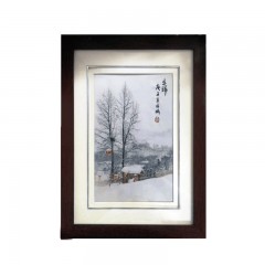 【特惠商品】大兴安岭特产 春归 一丝至四丝精绣 手工艺品，成品挂画 包邮